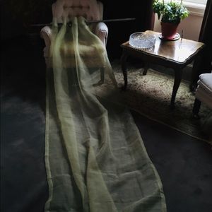 Beautiful Sheer Extra Long Drapes Curtains 4 pcs